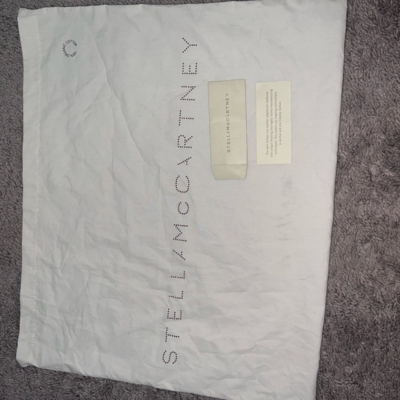 Stella McCartney Black Quilted Shoulder Bag with Silver Chain - Picture 7 of 12